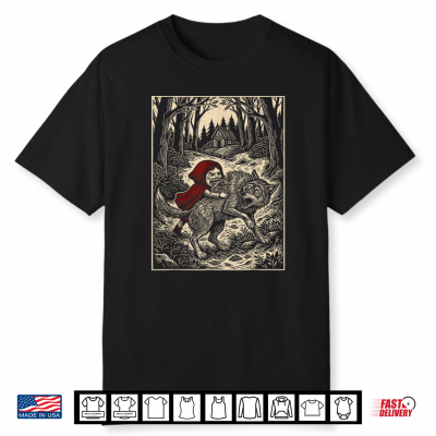 Little Red Riding Hood Humor Of Inverted Stories Shirt