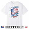 She Loves Pilates And America Too Graphic Art Shirt
