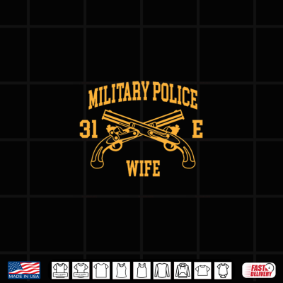 Design 31E MP Corrections Specialist Crossed Pistols Wife Premium Tri Blend Shirt
