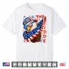 Two Fiddy 4Th Of July Patriotic American Flag Eagle Dabbing Shirt