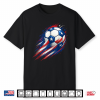 Usa Flag Soccer Kids Boys Shirt