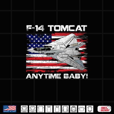 Design Anytime Baby F 14 Tomcat Flag USA Fighter Jet Aircraft Premium Tri Blend Shirt
