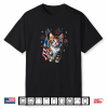 Independence Day Cat 4Th Of July Patriotic Usa Flag Graphic Premium Tri Blend Shirt