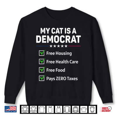 Sweatshirt My Cat Is Shirt