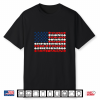 Seashell American Flag 4Th Of July Patriotic Beach Summer Shirt