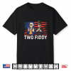 Two Fiddy 250 Years Funny George Washington Abraham Lincoln Shirt