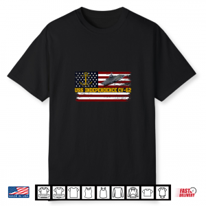 Aircraft Carrier Uss Independence Cv 62 Veterans Day Fathers Premium Tri Blend Shirt