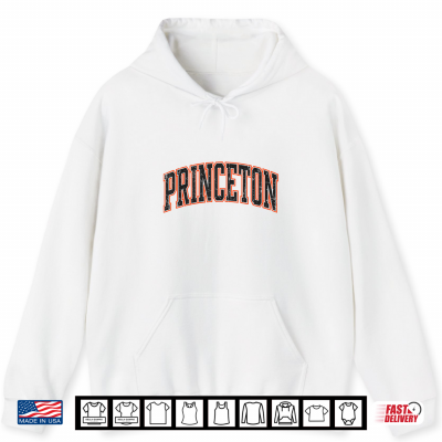 Hoodie Princeton New Jersey Vintage Design Men Women Kids Shirt