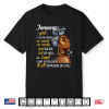 Birthday Gift January Capricorn Aquarius Zodiac Shirt