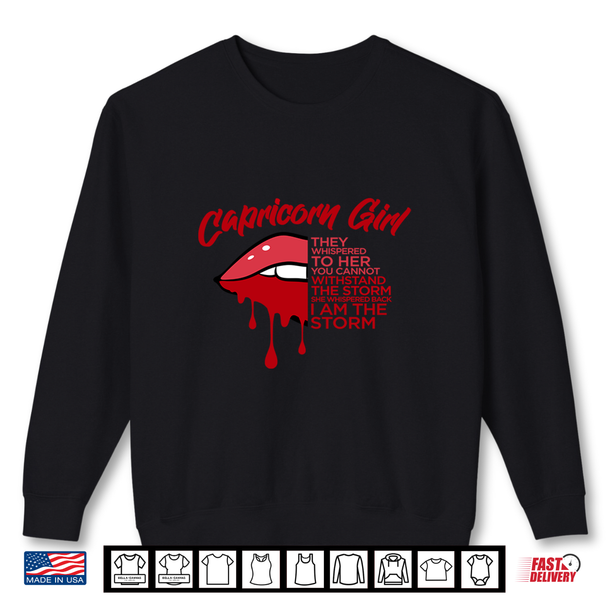 Capricorn Girl I Am The Storm Biting Lip Zodiac Sign Shirt Capricorn Girl I Am The Storm Biting Lip Zodiac Sign Shirt
