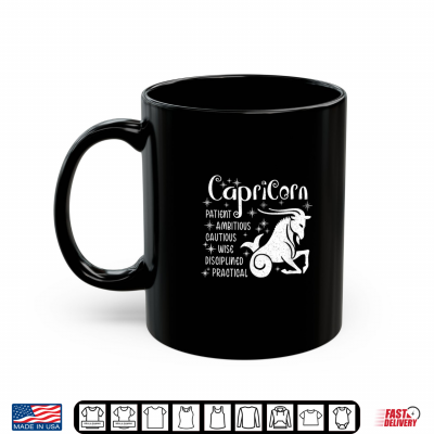 Capricorn Personality Traits Cute Zodiac Astrology Shirt 3 Mug Capricorn Personality Traits Cute Zodiac Astrology Shirt