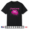 Capricorn Zodiac Birthday Pink Lips Shirt Black Culture Shirt
