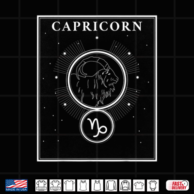 Design Capricorn Zodiac Shirt