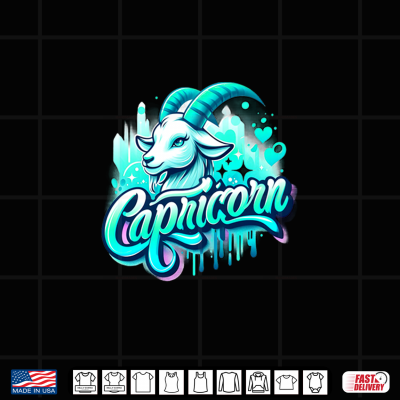 Design Capricorn Zodiac Sign Capricorn Sea Goat Shirt