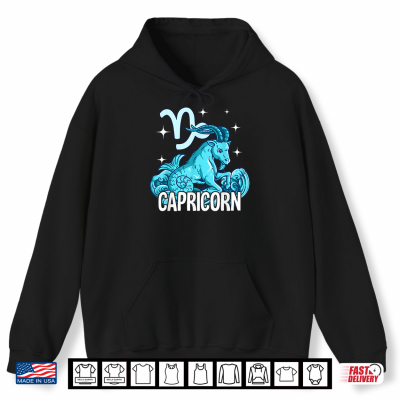 Hoodie Capricorn Zodiac Sign Shirt
