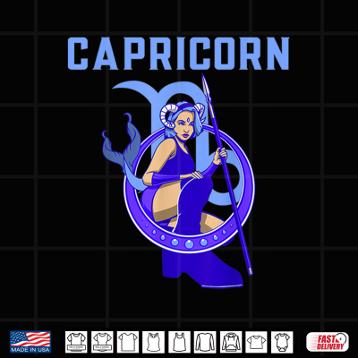 Design Capricorn Zodiac Symbol Horoscope Astrology Birthday Gift Shirt