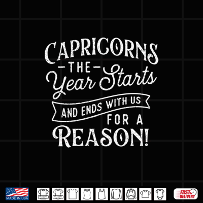 Design Capricorns Zodiac Sign Horoscope Astrology Birthday Shirt