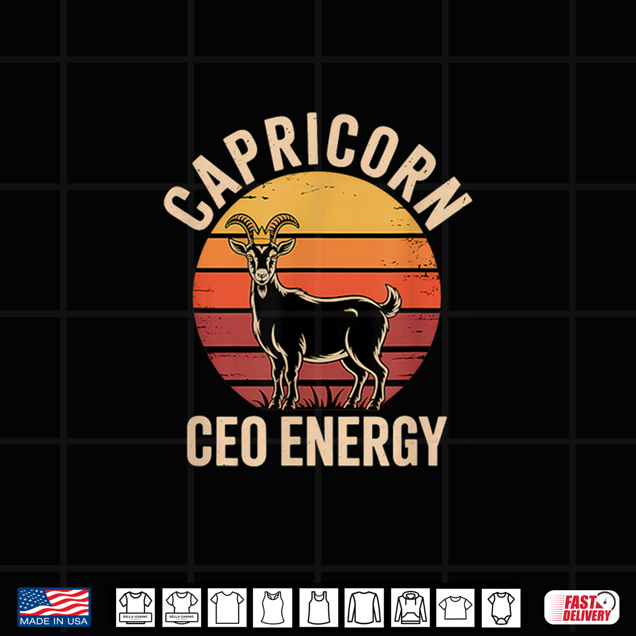 Vintage Capricorn Horoscope And Zodiac Clothing Shirt Vintage Capricorn Horoscope And Zodiac Clothing Shirt