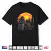 Hvac Technician Retro Bigfoot Sasquatch Tech Shirt