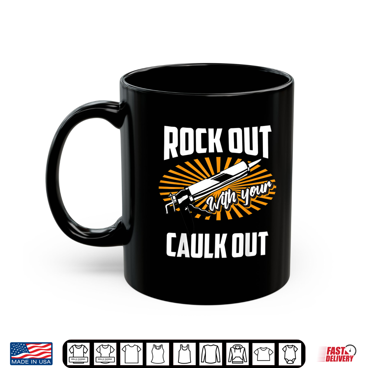 Funny Rock Out With Your Caulk Out Construction Worker Gift Shirt Funny Rock Out With Your Caulk Out Construction Worker Gift Shirt