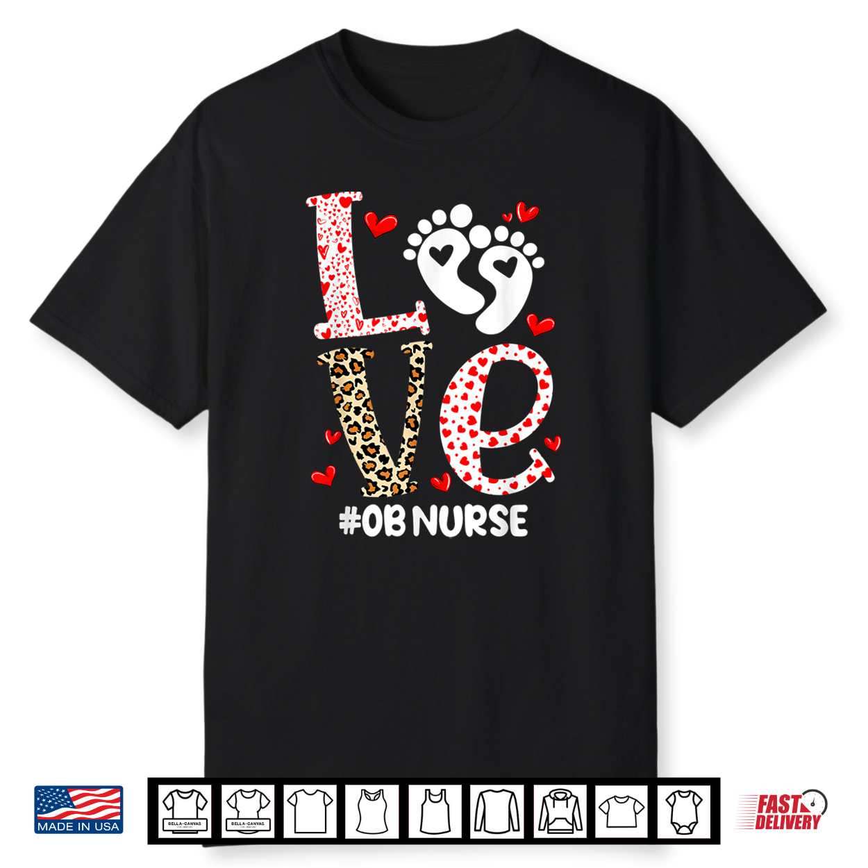 Love Ob Nurse Valentines Day Delivery Labor Nursing Shirt Love Ob Nurse Valentines Day Delivery Labor Nursing Shirt