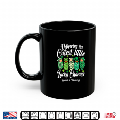 Mug Labor And Delivery Lucky Charm Nurse Shamrock St Patrick Day Shirt