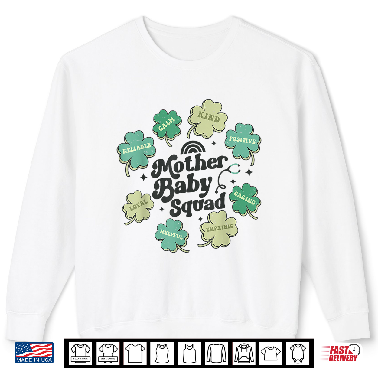 Mother Baby Squad Groovy Paddys Neonatal Nurse Patricks Day Shirt Mother Baby Squad Groovy Paddys Neonatal Nurse Patricks Day Shirt