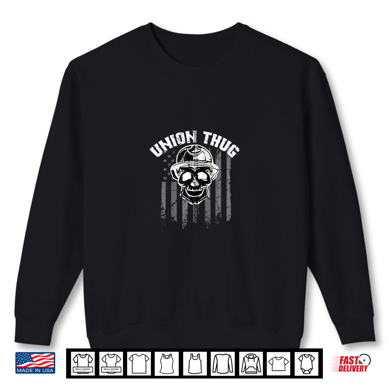 Union Thug Skull Head Union Leader Usa Flag Us Union Power Shirt Union Thug Skull Head Union Leader Usa Flag Us Union Power Shirt
