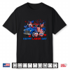 Happy Labor Day Fireworks American Flag And Funny Gnomes Shirt
