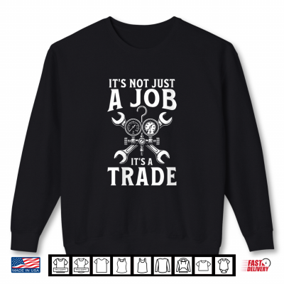 Sweatshirt HVAC Technician Air Conditioning Tradesperson Labor Day Shirt