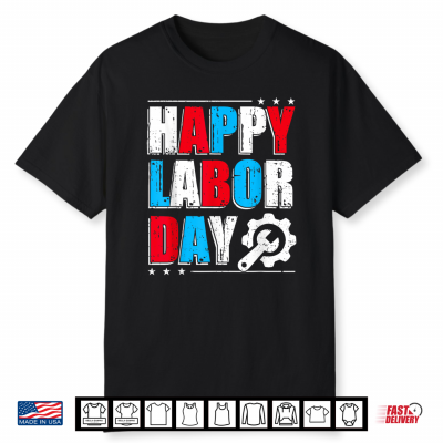 Happy Laborhood Day Patriot Outfit Labor Day Shirt