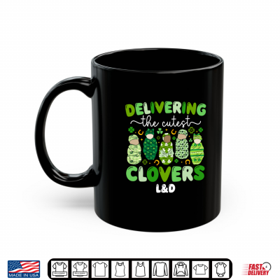 Mug LD Nurse St. Patricks Day Labor And Delivery Nurse Irish Shirt
