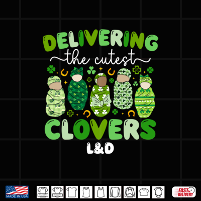 Design LD Nurse St. Patricks Day Labor And Delivery Nurse Irish Shirt