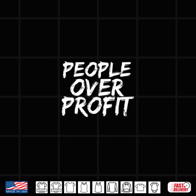 Design People Over Profit Union Laborer Labor Day Worker Shirt