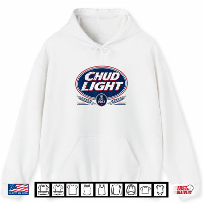Hoodie Funny Humor Chud Light Vintage Beer Drinking Shirt