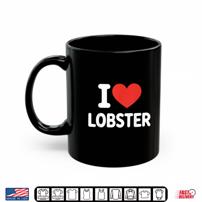 Mug Funny Lobster Art for Men Women Kids Seafood Lobster Lover Shirt