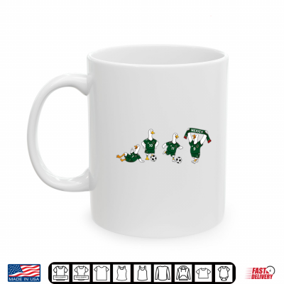 Mug Funny Goose Mexico Soccer Shirt