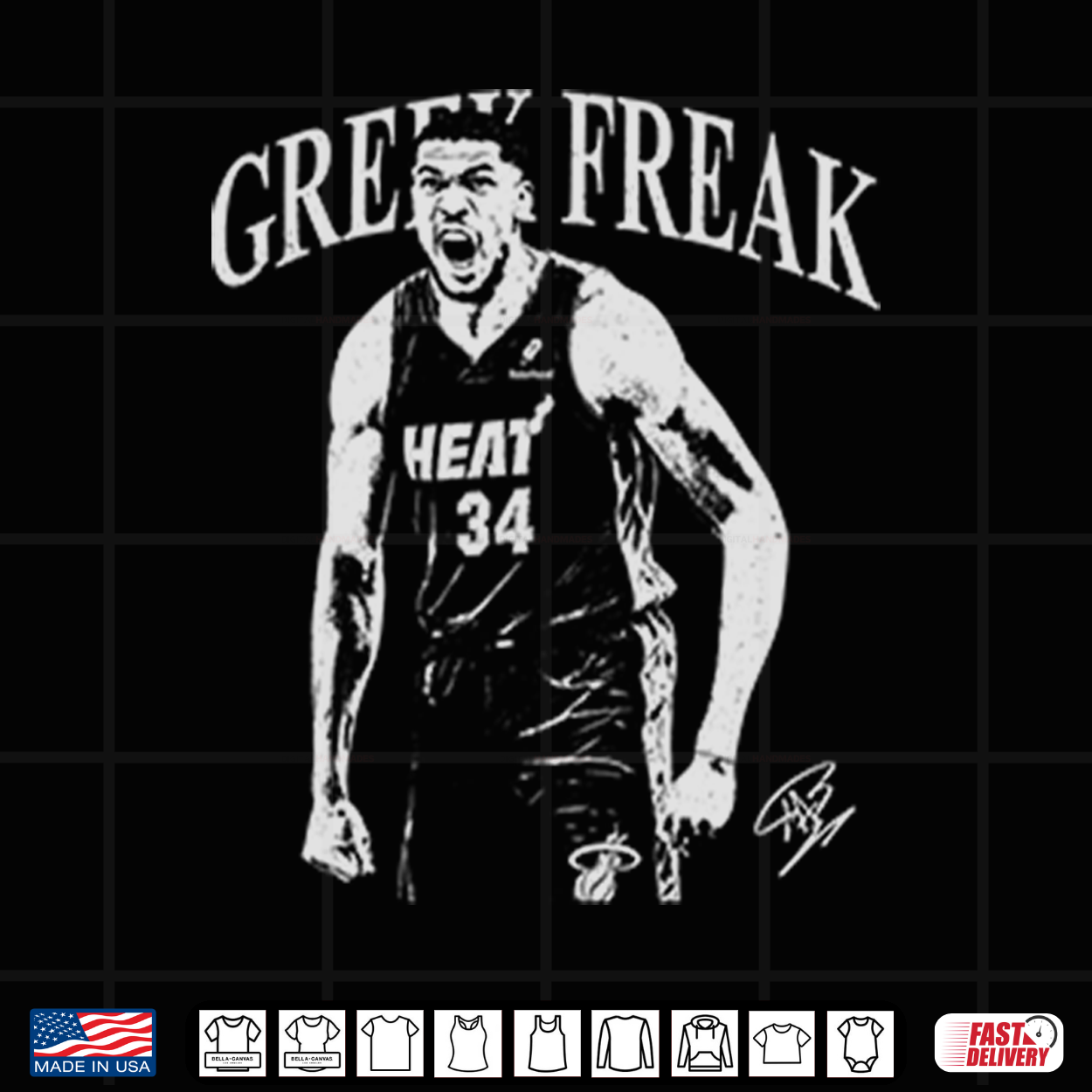 Giannis Antetokounmpo Greek Freak Shirt Giannis Antetokounmpo Greek Freak Shirt