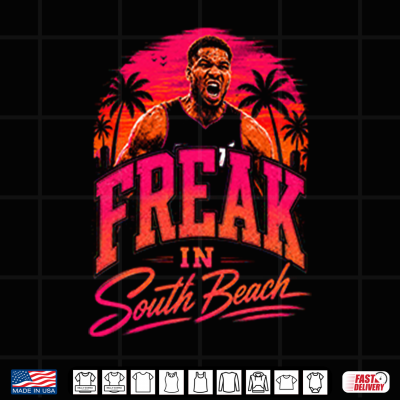 Design Giannis Freak In South Beach Shirt