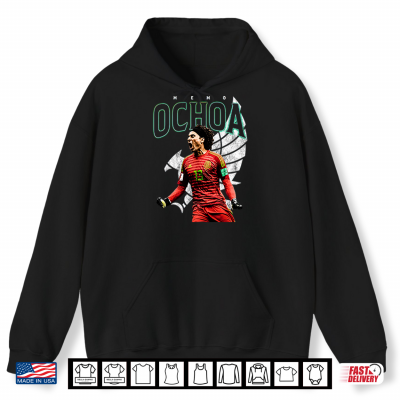 Hoodie Memo Ochoa Soccer Mexico Goalkeeper Shirt