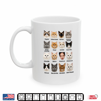 Mug Kpop Cat Breed Chart Jennie Blackpink Meme Shirt