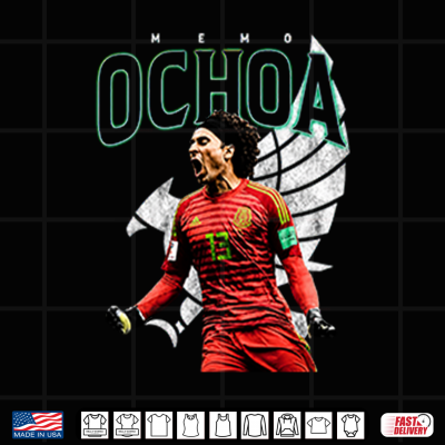 Design Memo Ochoa Soccer Mexico Goalkeeper Shirt