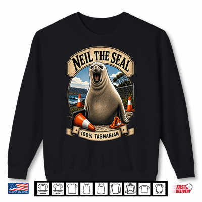 Sweatshirt Neil The Seal 100 Tasmanian Shirt