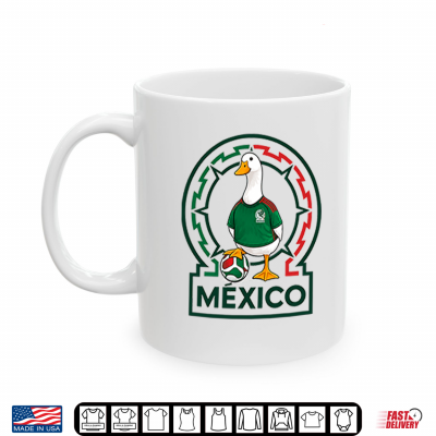 Mug Mexico Merlin The Duck World Cup Shirt