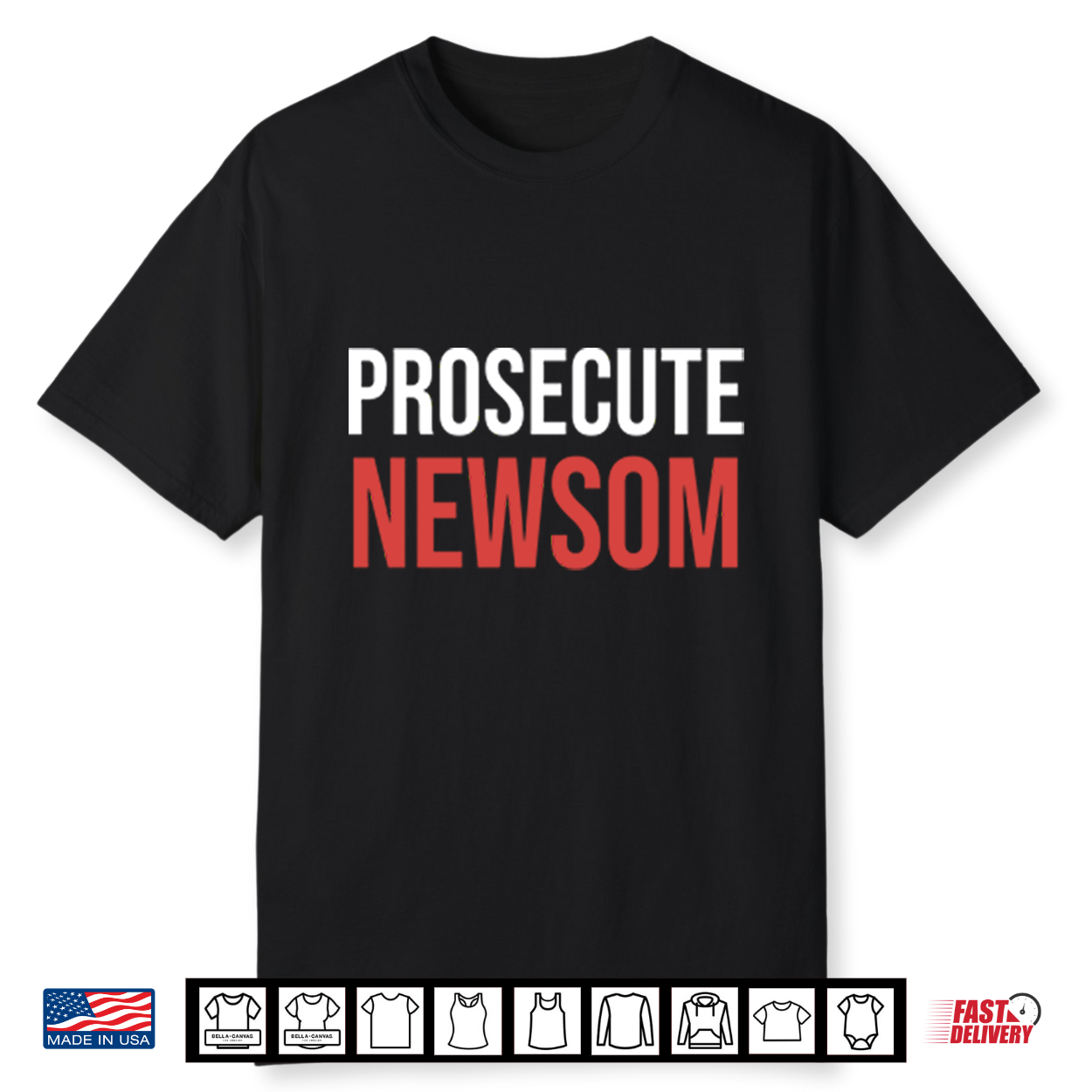 Prosecute Newsom Shirt Prosecute Newsom Shirt