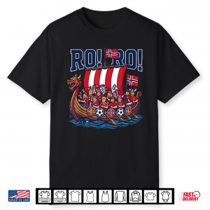 Ro Ro Norway Viking Ship Soccer Shirt