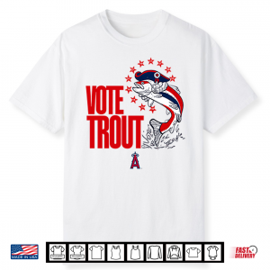 Vote Trout Baseball Mike Trout All Star Baseball Shirt