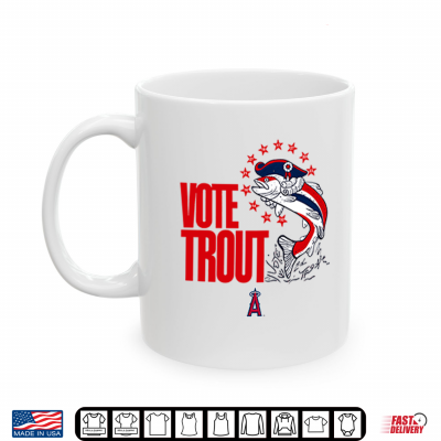 Mug Vote Trout Baseball Mike Trout All Star Baseball Shirt