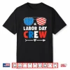 Labor Day Crew Patriotic Union Workers U S A Flag Shirt