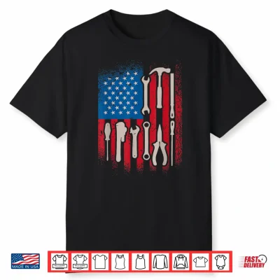 Labor Party Day Design With Patriotic People On Labor Day Shirt